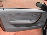 2008 BMW 1 Series 128i Coupe Grey Interior