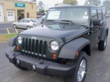 2011 Natural Green Pearl Jeep Wrangler Unlimited Sport 4x4 #38276469