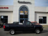 2007 Dark Blue Metallic Chevrolet Silverado 1500 Work Truck Regular Cab 4x4 #38276540