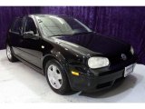 1999 Uni Black Volkswagen Golf GLS 4 Door #38276764