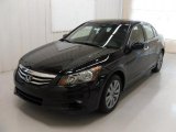 2011 Crystal Black Pearl Honda Accord EX-L V6 Sedan #38277107