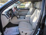 2011 Jeep Grand Cherokee Overland Dark Frost Beige/Light Frost Beige Interior