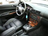 2000 Volkswagen Passat GLX V6 AWD Sedan Black Interior