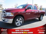 2011 Deep Cherry Red Crystal Pearl Dodge Ram 1500 Big Horn Quad Cab #38276609