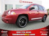2007 Inferno Red Crystal Pearlcoat Jeep Compass Limited 4x4 #38276613