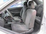 2001 Honda Civic DX Coupe Gray Interior