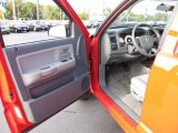 2007 Dodge Dakota SXT Club Cab Medium Slate Gray Interior