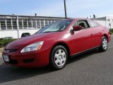 2005 San Marino Red Honda Accord LX Coupe #38276645