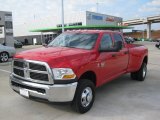 2011 Flame Red Dodge Ram 3500 HD ST Crew Cab 4x4 Dually #38276910