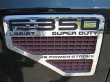 2008 Ford F350 Super Duty Lariat Crew Cab 4x4 Dually Marks and Logos