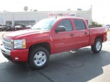2011 Victory Red Chevrolet Silverado 1500 LT Crew Cab 4x4 #38276935