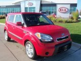 2011 Molten Red Kia Soul + #38342652