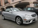 2008 Iridium Silver Metallic Mercedes-Benz CLK 550 Cabriolet #38342088