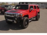 2008 Victory Red Hummer H3  #38342656