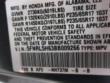 2011 Odyssey Color Code for Polished Metal Metallic - Color Code: NH737M