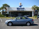 2010 Medium Silver Blue Hyundai Sonata GLS #38342382