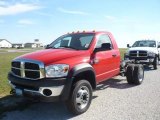 2011 Dodge Ram 4500 HD Flame Red