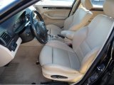 2002 BMW 3 Series 325i Sedan Sand Interior