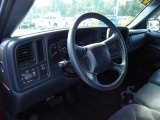 2001 GMC Sierra 1500 SLE Extended Cab Dashboard