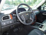 2008 Chevrolet Silverado 3500HD LTZ Crew Cab 4x4 Dually Ebony Interior
