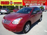 2010 Venom Red Nissan Rogue S 360 Value Package #38342698