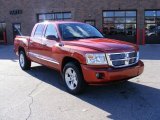 2008 Sunburst Orange Pearl Dodge Dakota Laramie Crew Cab 4x4 #38341844