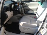 2010 Lexus RX 350 AWD Light Gray/Espresso Birds-Eye Maple Interior