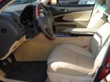 2009 Lexus GS 350 Cashmere Interior