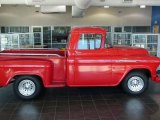 1956 Red Chevrolet Task Force Series Truck 3100 #38342733