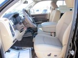 2011 Dodge Ram 1500 SLT Outdoorsman Crew Cab 4x4 Light Pebble Beige/Bark Brown Interior