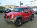 2002 Flame Red Jeep Liberty Sport 4x4 #38342233