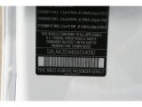 2011 Land Rover LR4 HSE LUX Info Tag