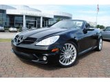 2007 Black Mercedes-Benz SLK 55 AMG Roadster #38342487