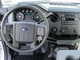2011 Ford F250 Super Duty XL Crew Cab 4x4 Steel Gray Interior