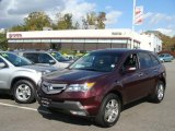 2008 Dark Cherry Pearl Acura MDX  #38342274