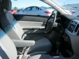 2008 Hyundai Accent GS Coupe Gray Interior