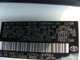 2009 Yaris Color Code for Polar White - Color Code: 068