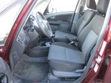 2008 Suzuki SX4 Sedan Black Interior