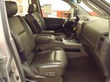 2007 Nissan Titan LE Crew Cab Steel Gray Interior