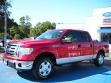 2010 Red Candy Metallic Ford F150 XLT SuperCrew #38412768