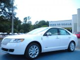 2011 White Platinum Tri-Coat Lincoln MKZ Hybrid #38412772