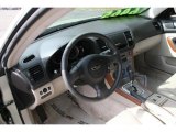 2005 Subaru Outback 2.5i Wagon Taupe Interior