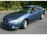 2008 Newport Blue Pearl Subaru Legacy 2.5i Limited Sedan #38412533