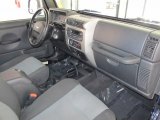 2006 Jeep Wrangler Sport 4x4 Golden Eagle Dark Slate Gray Interior