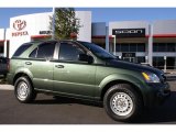 2003 Ivy Green Metallic Kia Sorento LX 4WD #38412554