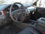 2011 Chevrolet Silverado 3500HD LTZ Crew Cab 4x4 Dually Ebony Interior