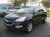 2011 Dark Blue Metallic Chevrolet Traverse LT #38413329