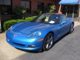 2008 Jetstream Blue Metallic Chevrolet Corvette Coupe #38413342