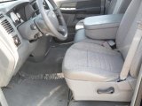 2008 Dodge Ram 1500 TRX Quad Cab Medium Slate Gray Interior