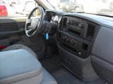 2008 Dodge Ram 1500 TRX Quad Cab Medium Slate Gray Interior